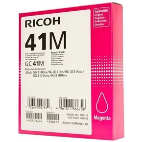 Ricoh originál gélová náplň 405763, magenta, 2200str., GC41HM, Ricoh AFICIO SG 3100, SG 3110DN, 3110DNW